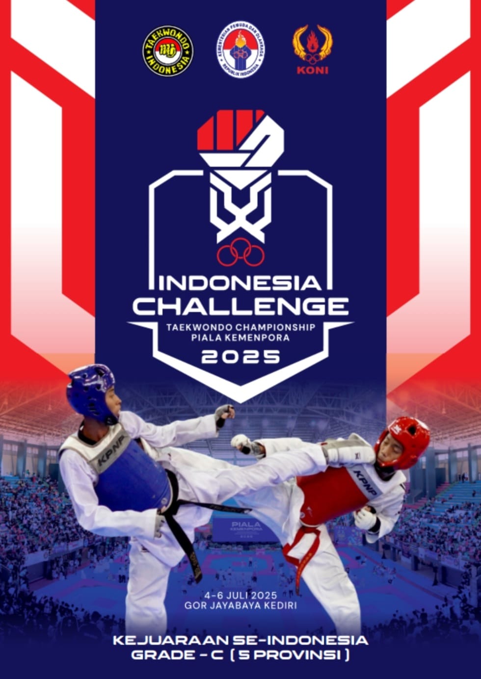 Ajang Pertarungan Prestasi Taekwondo di Tanah Air Glory Taekwondo Academy Taekwondo Indonesia